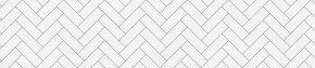 Фартук Метро керамик (белая) CPL пластик МДФ 6 мм в Богандинском - bogandinskij.ok-mebel.com | фото